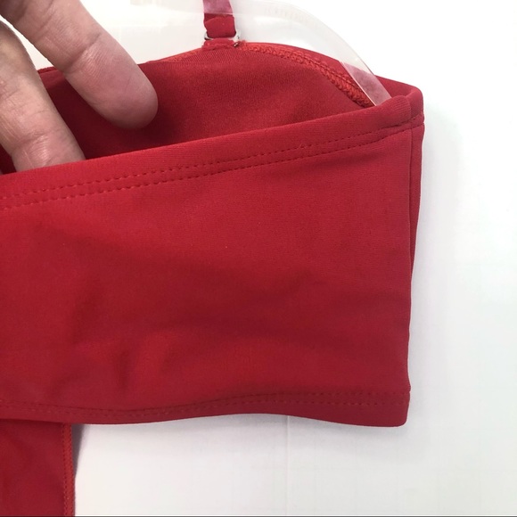 Forever 21 Red Bikini Top Size S - Picture 7 of 13